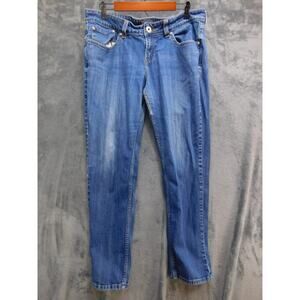 Levi's Jeans Womens 18W Blue 542 Pencil Tapered Slim Stretch Medium Wash Denim